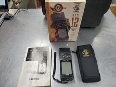 Garmin GPS 12 Handheld with Box Case Manual