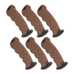 6Pcs Anti-Skid Cork Handle Grip for Walking Canes Durable Outdoor Hiking Poles