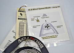 Brunton ADC Wind Handheld Weather Station – Time Alarm Wind – New Battery Tested