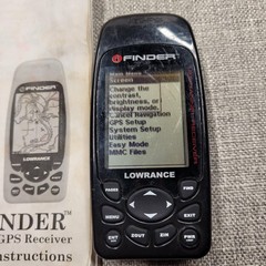 LOWRANCE iFINDER 12 Channel Receiver GPS With Manual Tested works!