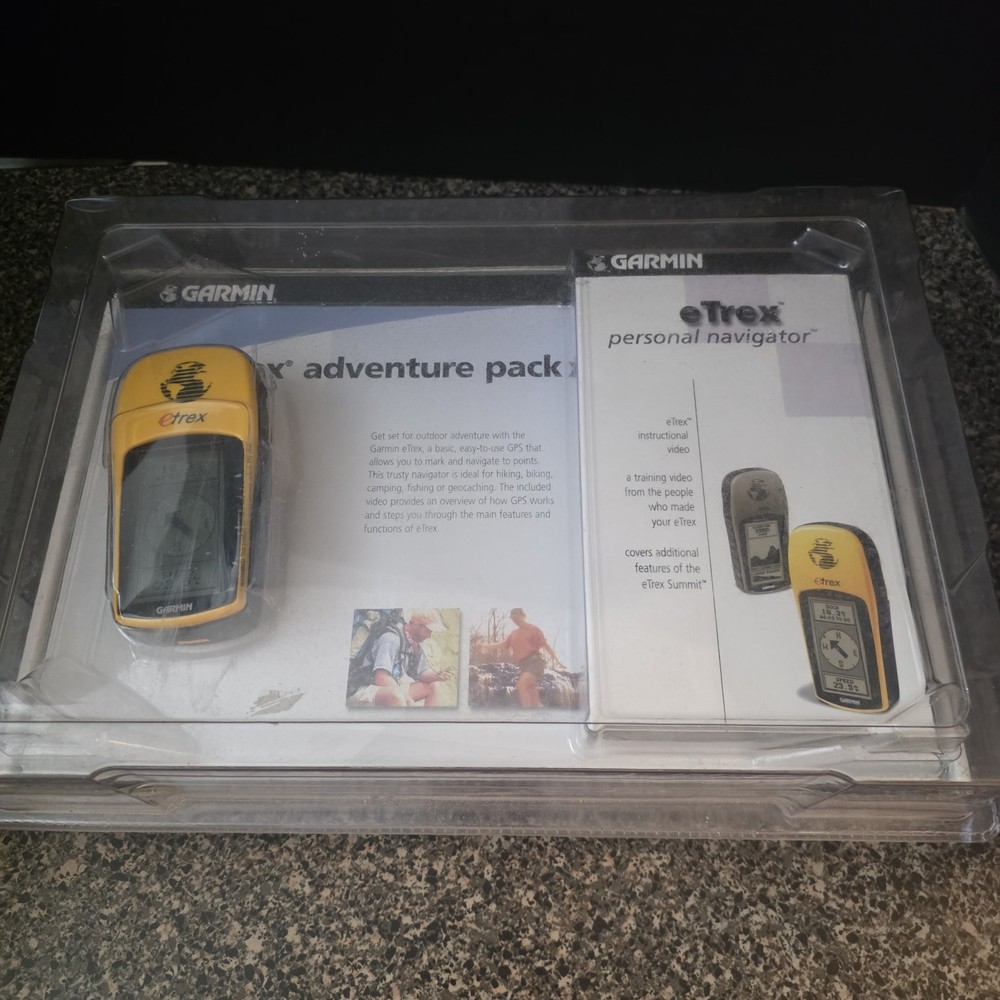 Garmin eTrex Adventure Pack GPS Personal Navigator Complete In Package 2004 NOS