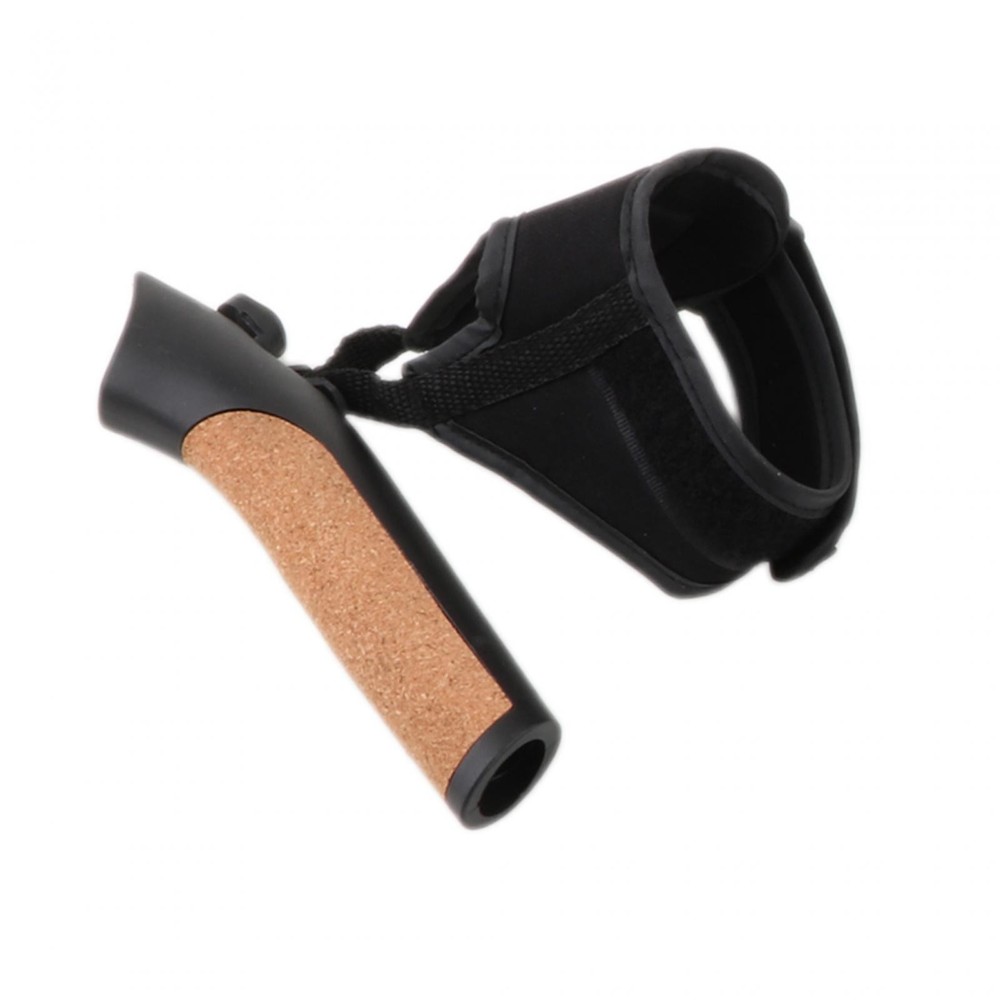 Handle Grip Trekking Stick Handle Grip with Adjustable Wrist Strap Cane Handle