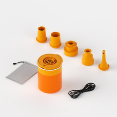 Air Mattress Pump with Dual Action Inflation Deflation Plus Built in LED Light
