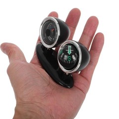 Luxshiny Two-in-One Vehicle Boat Compass Accurate Navigation
