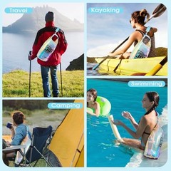 Iridescent Dry Bag, 10L Waterproof Beach Bag | Lightweight & durable 10 Liters