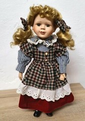 Artist doll porcelain doll doll 40 cm collector rarity Vintage