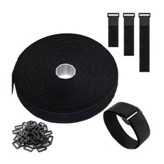Adjustable Nylon Cable Straps with Buckle for Securing Bike and Camping Gear