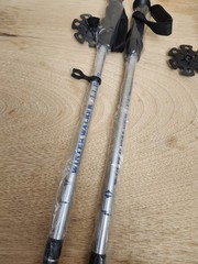 Pair Of 2 LL Bean Winter Walker Walking Sticks Trekking Pole Max Length 135cm