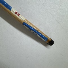 Walking Stick Hand Carved And Painted With Snake And Flags