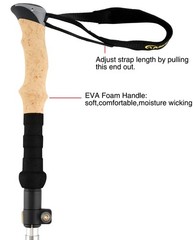Walking Stick Collapsible Trekking Pole 7075 Aluminum Hiking Stick Seniors