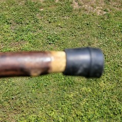 “Hand Carved Walking Stick – Bearded Man Face – Rustic Wood Staff – Handmade