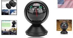 Night Vision Digital Car Compass – Stylish & Portable Navigation Solution