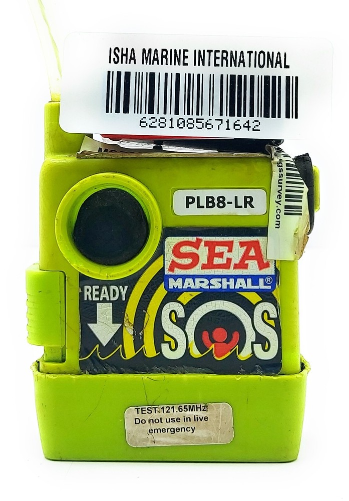 Sea Marshal PLB8-LR Personal Locator Beacon 1642