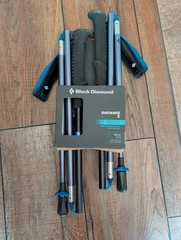 Black Diamond Distance Z Trekking Poles, Pewter, 120 cm