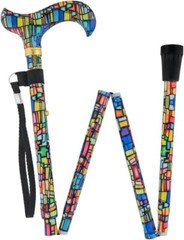 Stylish Adjustable Walking Stick for Men & Women – Lightweight Aluminum Cane