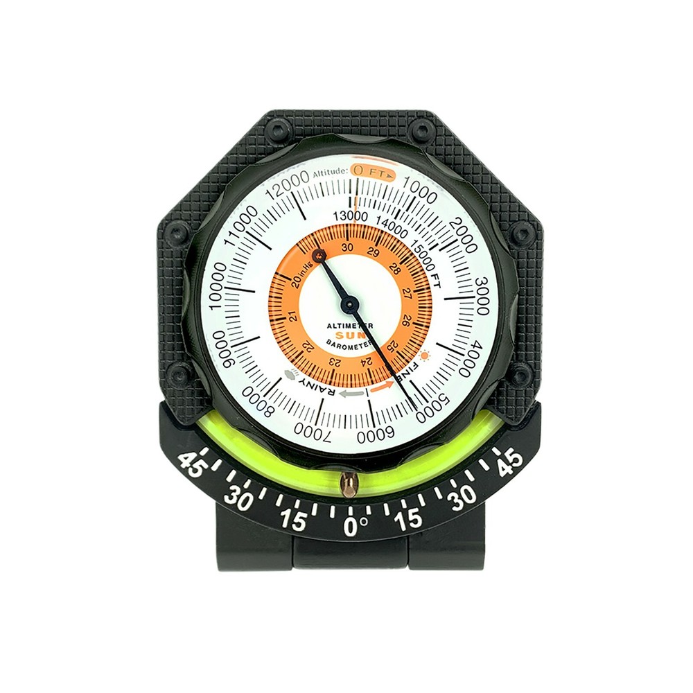 Sun Company AltiTilt – Dashboard Altimeter/Inclinometer for Off-Road Vehicles