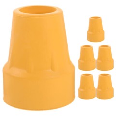 6Pcs Trekking Poles Tips Nonskid Cane Tip Protectors Nonstick Crutch Tips
