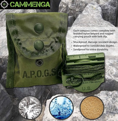 Cammenga CMMG Official US Military Tritium Lensatic Compass USA FREE SHIPPING