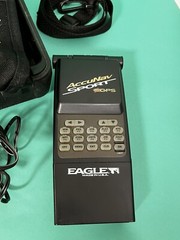 Eagle AccuNav Sport Portable GPS W/Manual & Storage Case & Car Charger Nice!