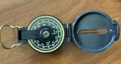 Lensatic Compass Outdoor Hiking/Camping/Fishing Gear