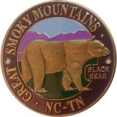 Great Smoky Mountains Hiking Stick Medallions – Multiple Designs Available
