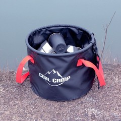 Portable Water Basin Heavy Duty PVC Tarpaulin Quick-drying Stand Upright