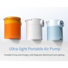 Air Mattress Pump with Dual Action Inflation Deflation Plus Built in LED Light
