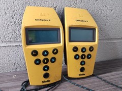 LOT OF 2 Trimble Navigation 17319 Scout Master GPS *NO BATTERY*