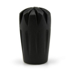 Black Rubber Diamond Trekking Pole Tip Protectors, Hiking Pole Replacement