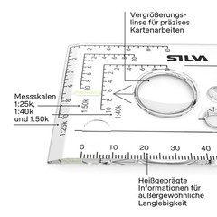 Silva Expedition 4 Rotatable Compass – 1:25k, 1:40k, 1:50k Scales – Advanced …