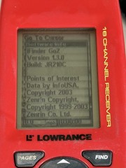 LOWRANCE I FINDER GO2 HANDHELD GPS – Tested Working