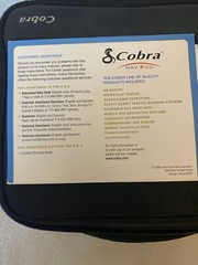 Cobra GPSM 2200 Mobile Navigation System