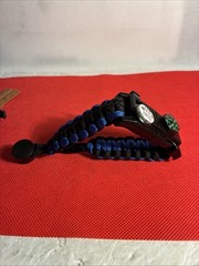 Survival Bracelet SOS LED Light 4mm Paracord Braided Rope Men Women Camping Out