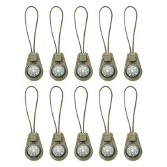 25Pcs Mini Survival Compass, Button Compass Bulk kit, Dark Green