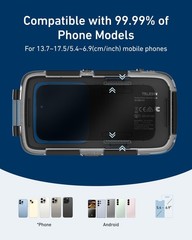 TELESIN Universal Underwater Phone Case for Snorkeling and Diving Waterproof …