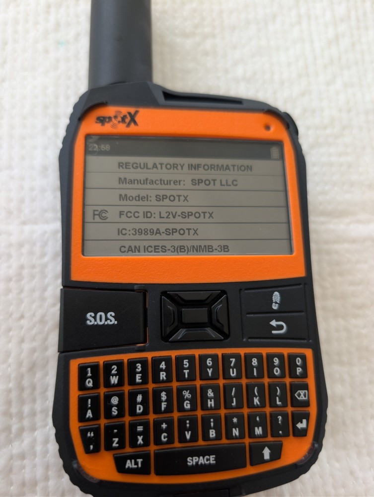SPOT X Satellite Messenger GPS Tracker/ Keyboard – Apocalypse