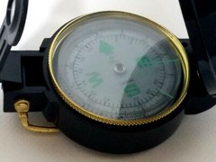 Engineer Lensatic Compass Black 2″ Compact & Precise Ultimate Survival Tech Gear