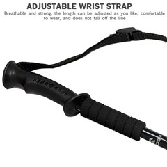 2x Trekking Poles Nordic Walking Hiking Sticks Anti-shock Adjustable Alpenstock