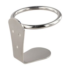 316 Stainless Steel Wall Mount Bottle Holder for Yacht RV Boat Secure Grip