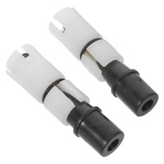 2 Pcs Expansion Tube for Backpacking Hiking Pole Tips Replacement Cane Tubes