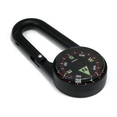 Coghlan’s Aluminum Carabiner Liquid Filled Compass