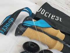 Evocrest Carbon Fiber Trekking Poles 2 Pcs Lightweight Collapsible New W/Bag