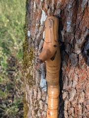 Handmade Animal Staff