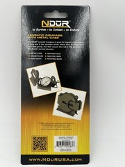 New NDUR Metal Lensatic Compass 51500 Sighting Slot Sighting Wire Rotating Bezel