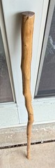 Wooden Hiking Stick 54×1.5 Inches Varnished In Excellent Condition.