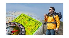 Orienteering Compass Hiking Backpacking Compass | Advanced Scout Compass Camp…