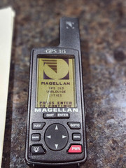 MAGELLAN 315 Portable GPS Navigator Boating Fishing Hunting Hiking With Box