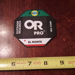 Outdoor Research Pro El Monte authentic sticker NEW shot show 2023