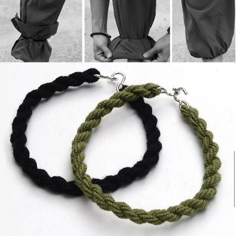 Elastic Trouser Twist Ties Leg Boot Socks Pants Lackies Lackeys Army Military