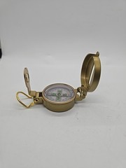 Engineer Directional Compass Brass Lensatic Military Style